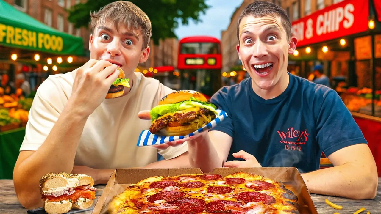 We tried the Best Street Food in London!