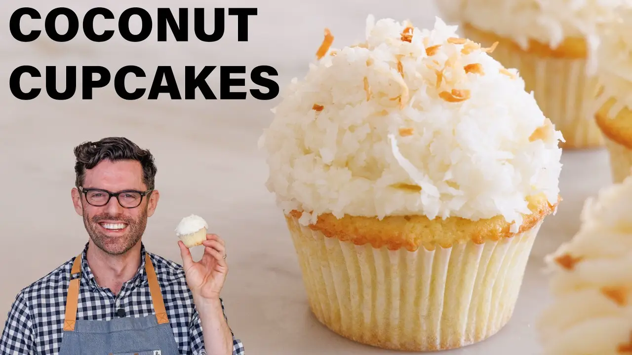 The BEST Coconut Cupcakes Recipe